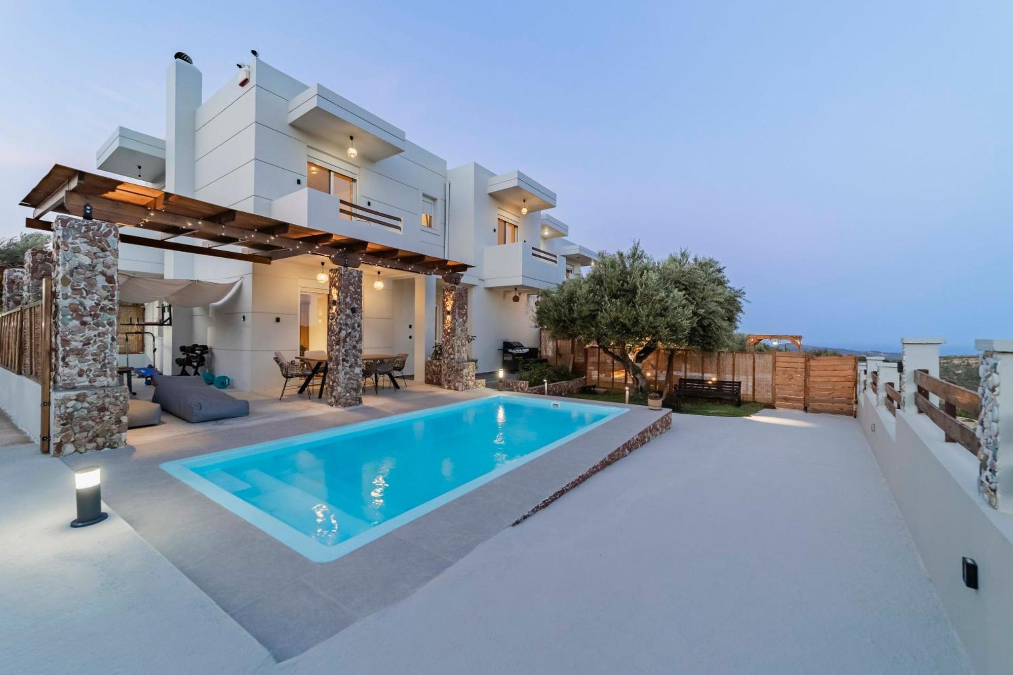 Villa Tranquila Rhodes Psinthos Eksteriør bilde