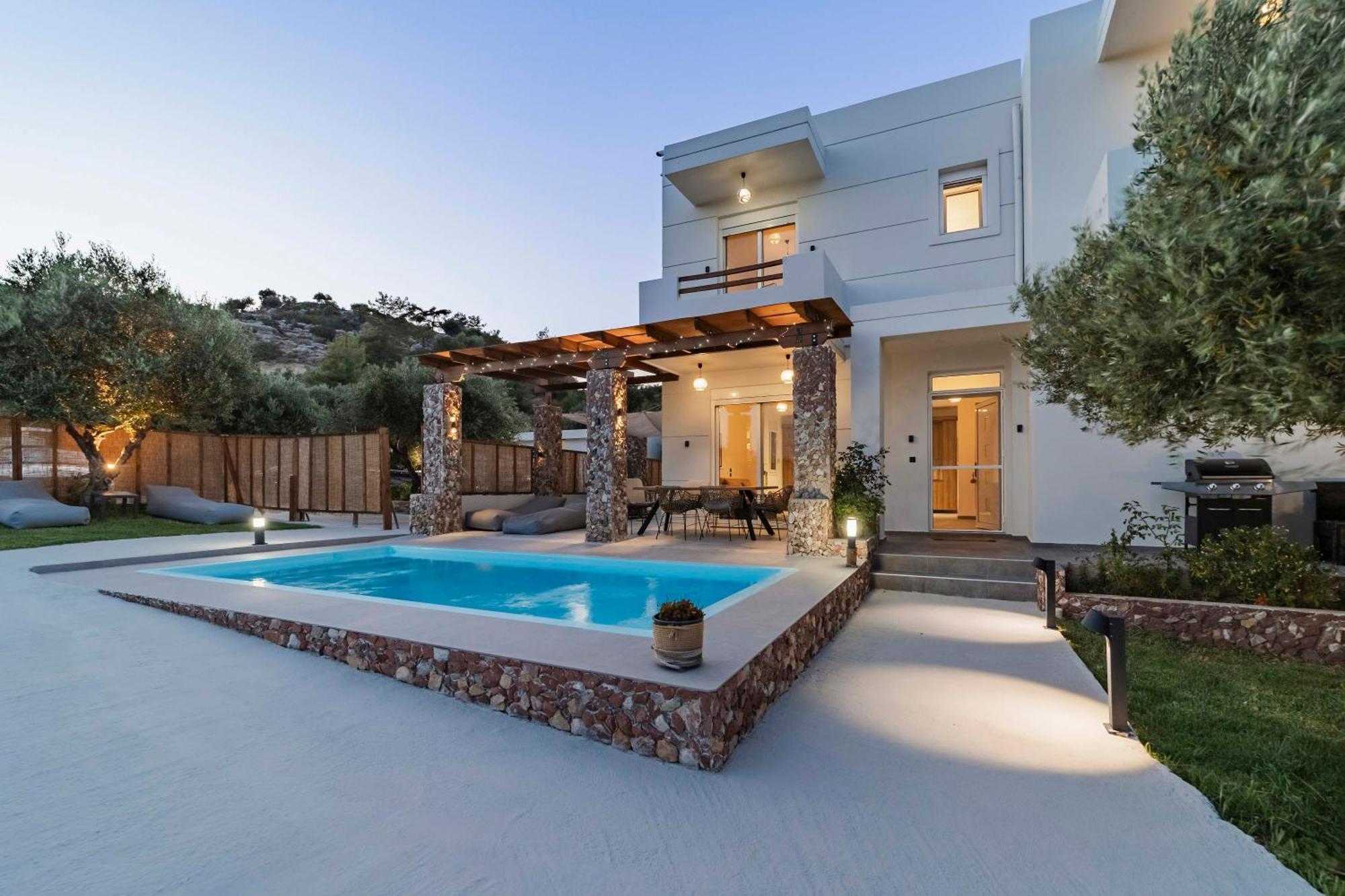 Villa Tranquila Rhodes Psinthos Eksteriør bilde